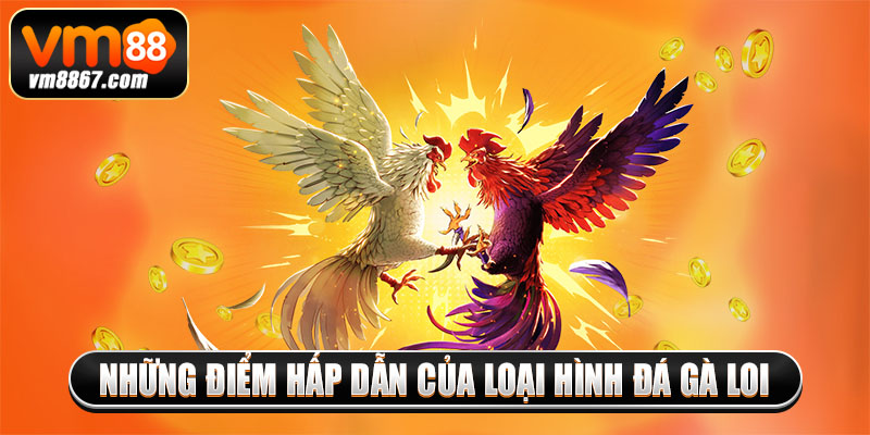 Những điểm hấp dẫn của loại hình đá gà loi